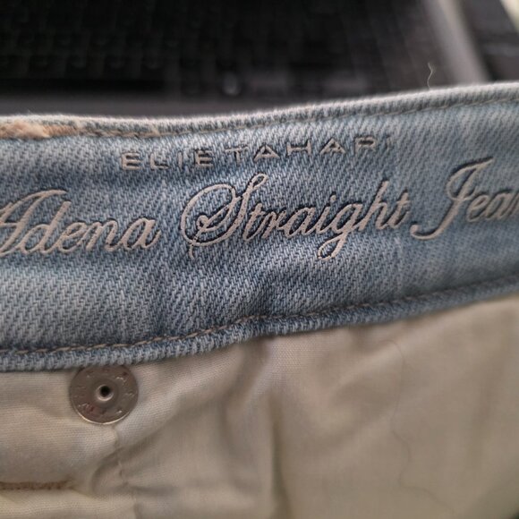 Elie Tahari Adena Straight Leg Jeans - Picture 4 of 7